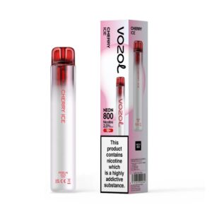 Tigara unica folosinta VOZOL Neon 800 - Cherry Ice 20mg