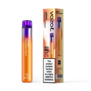 Tigara unica folosinta VOZOL Neon 800 - Lemon Passion Fruit 20mg