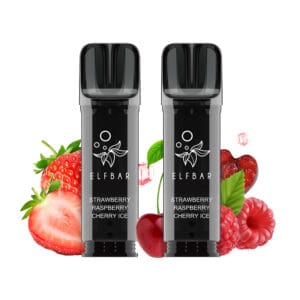 ELFA PRO POD – Strawberry Raspberry Cherry Ice 20mg – 600 Puff [2 Bucati]