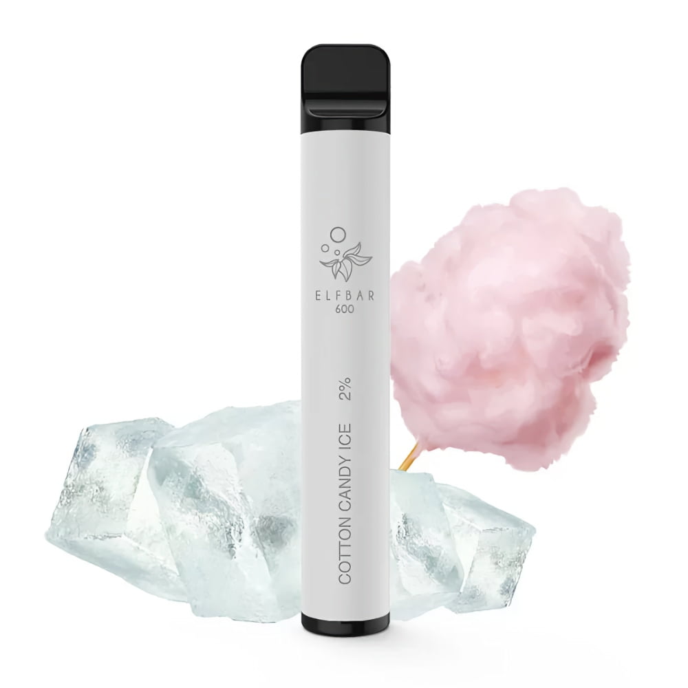 Tigara unica folosinta ELFBAR 600 PUFF - Cotton Candy Ice 20mg