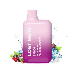Tigara unica folosinta LOST MARY 600 PUFF - Blueberry Sour Raspberry 20mg