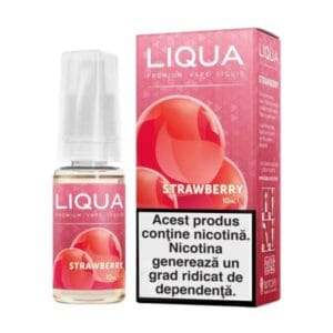 Lichid cu nicotina LIQUA Elements - Strawberry -10 ml - 12mg