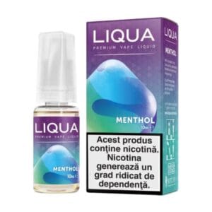 Lichid cu nicotina LIQUA Elements - Menthol - 10 ml - 12mg