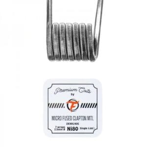 Rezistenta Prebuilt Fumytech - Micro Fused Clapton MTL Ni80