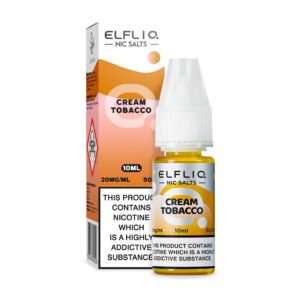 Lichid ElfBar ELFLIQ - Nic Salt - Cream Tobacco 20mg
