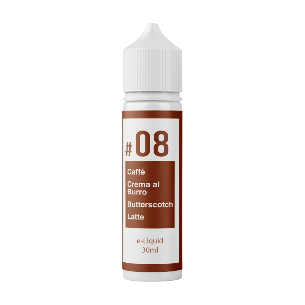 Lichid ToB LIQUIDS - 0861 VAPE #08 30ml 0mg