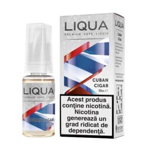 Lichid cu nicotina LIQUA Elements - Cuban Cigar - 10ml - 12mg