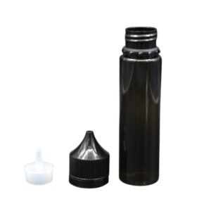 Sticla plastic Chubby Gorilla 60 ml - Negru