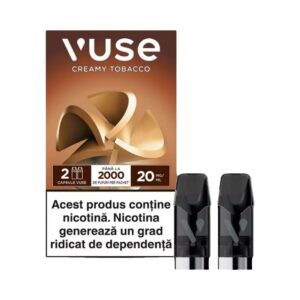 Cartus Vuse - Creamy Tobacco 20mg [2 Bucati]