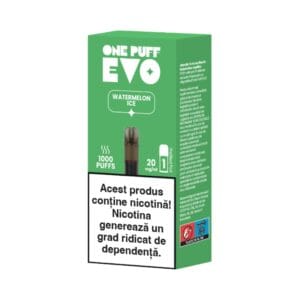 Capsula OnePuff EVO - WATERMELON ICE 20 MG/ML 1000 Puff