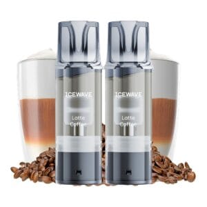 Cartus IceWave E1 Pod Latte Coffe 2ml 20mg [2 Bucati]