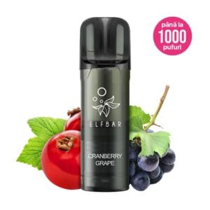 ELFA PRO POD V2 - Cranberry Grape 20mg - 1000 Puff [1 Bucata]