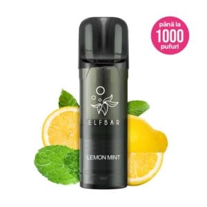 ELFA PRO POD V2 - Lemon Mint 20mg - 1000 Puff [1 Bucata]