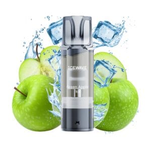 Cartus IceWave E1 Pod Green Apple Ice 2ml 20mg [1 Bucata]