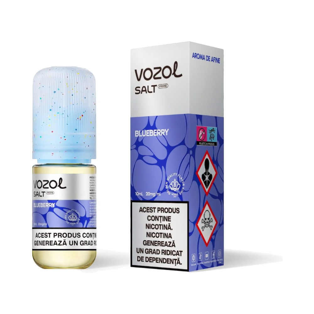 Lichid Vozol Prime Blueberry Salt 10ml 20mg