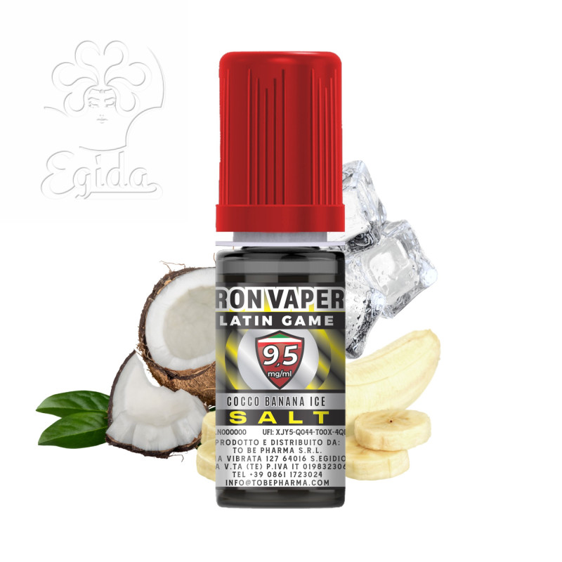 1128536000017 Lichid SALT TOB 10ml – Iron Vaper Latin Game 9.5mg