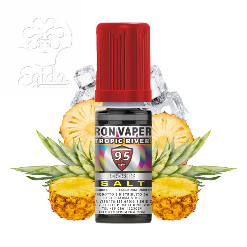 1128530000013 Lichid SALT TOB 10ml – Iron Vaper Tropic River 9.5mg